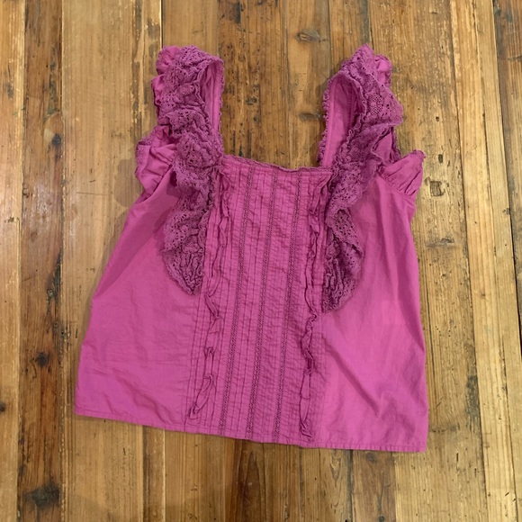 Sezane Lexy Blouse, Sz 36 FR, 4 US - Picture 4 of 9